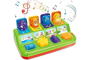 Colorful Pop-Up Baby Toys for Growing Minds: A Symphony of Light, Music, and Development