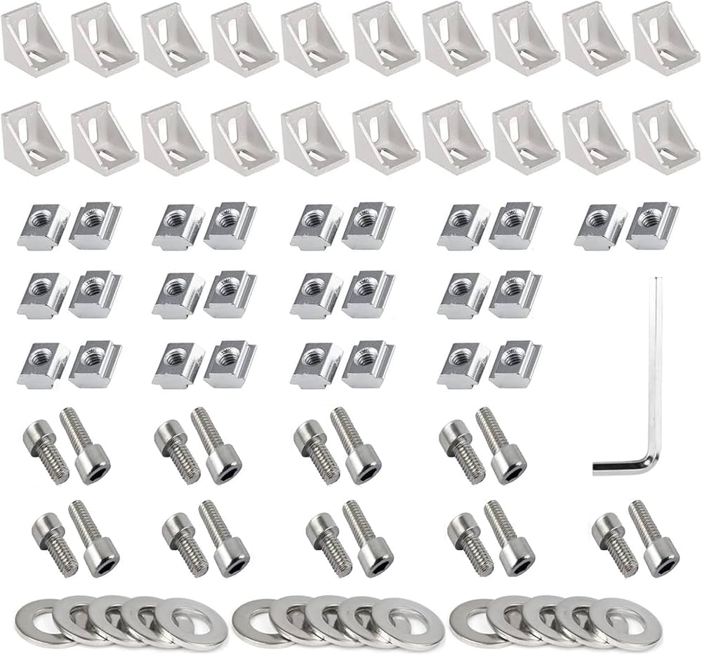 Amazon.co.jp: 3030シリーズ アルミプロファイルコネクターセット 20個