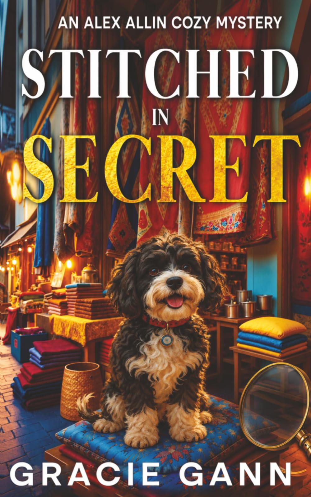 Stitched in Secret: An Alex Allin Cozy Mystery