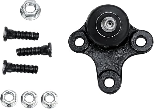 Miniatura 1011 de Detroit Axle - Par de rótulas delanteras inferiores para Jeep 2014-2018 Cherokee, 2 juntas esféricas inferiores reemplazo 2015 2016 2017