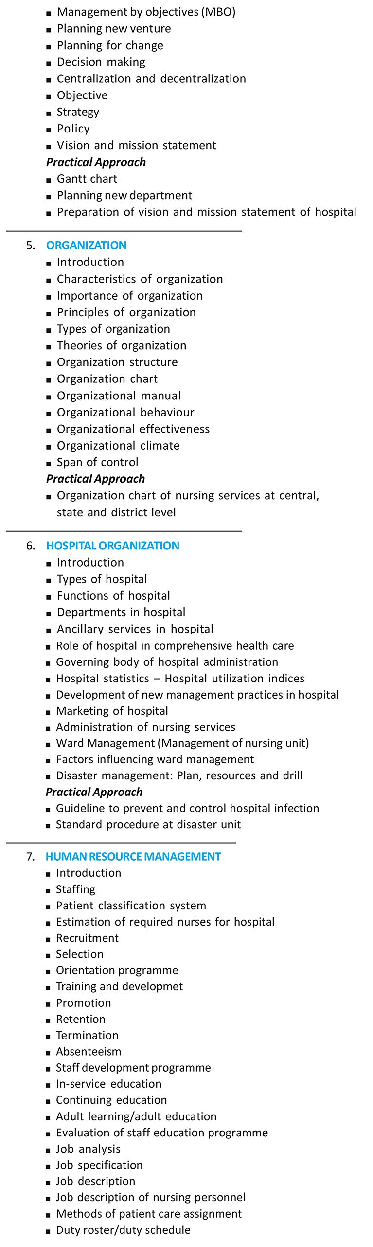 Nursing Administration and Management 3