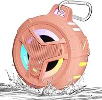 Vista 12 de EBODA Altavoz de ducha Bluetooth, altavoces Bluetooth portátiles, altavoz inalámbrico impermeable IP67 con luz LED, flotante, 2000 mAh, estéreo