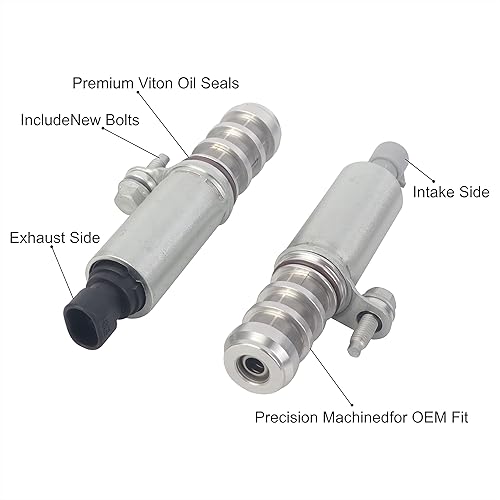 Miniatura 7 de Accionador de posición del árbol de levas de admisión y escape Válvula solenoide para Chevy Malibu HHR Equinox Cobalt Buick Verano Regal LaCrosse G5