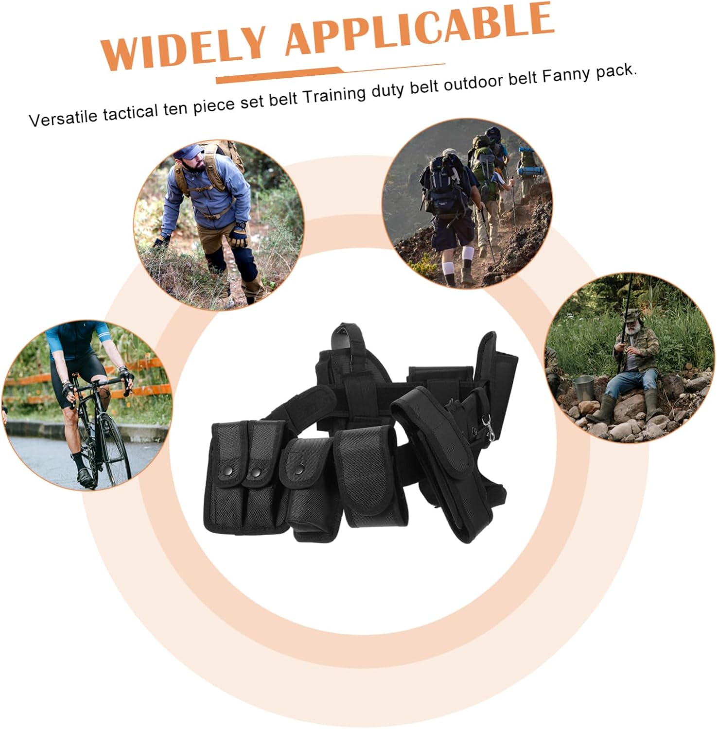 Duty Belt Duty Belts Military Gear Portable Comfort Oxford Cloth Material