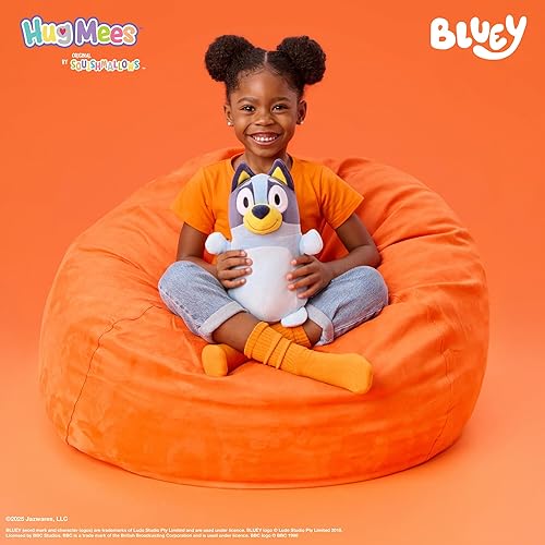 Miniatura 2 de Squishmallows Bluey HugMees original de 10 pulgadas - Peluche oficial de Jazwares ultrasuave de tamaño mediano