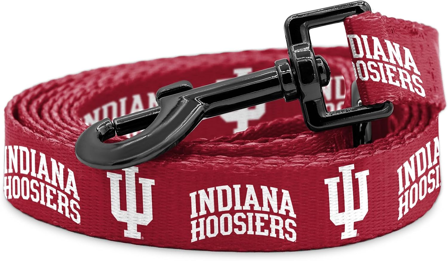 Indiana Hoosiers Officially Licensed Dog Leash | Great Gift for Fans | 6 Foot Leash