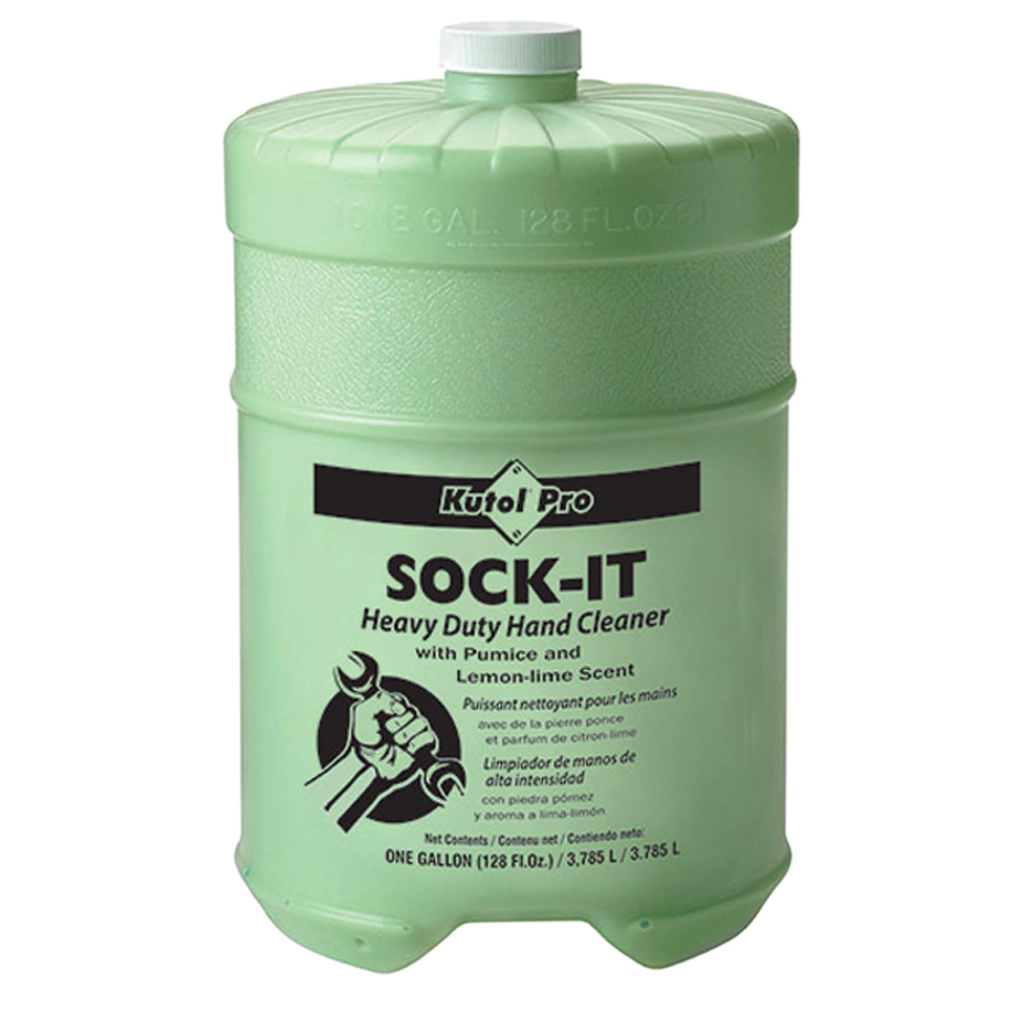 Sock-It Heavy Duty Hand Cleaner with Pumice and Lemon-Lime Scent