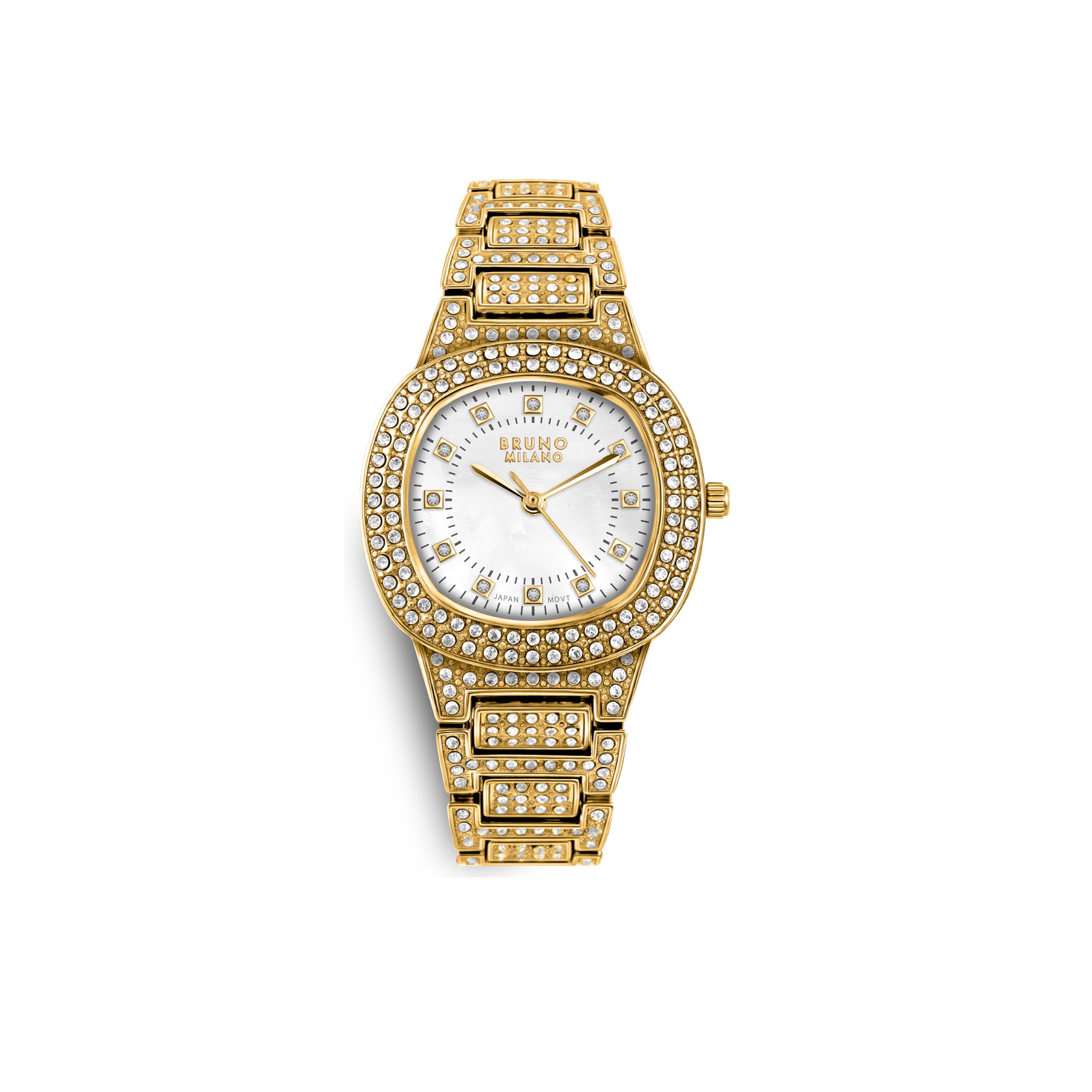 Crystal Studded Fashionable Watch Jewellery Buckle for Women and Girls-image-42