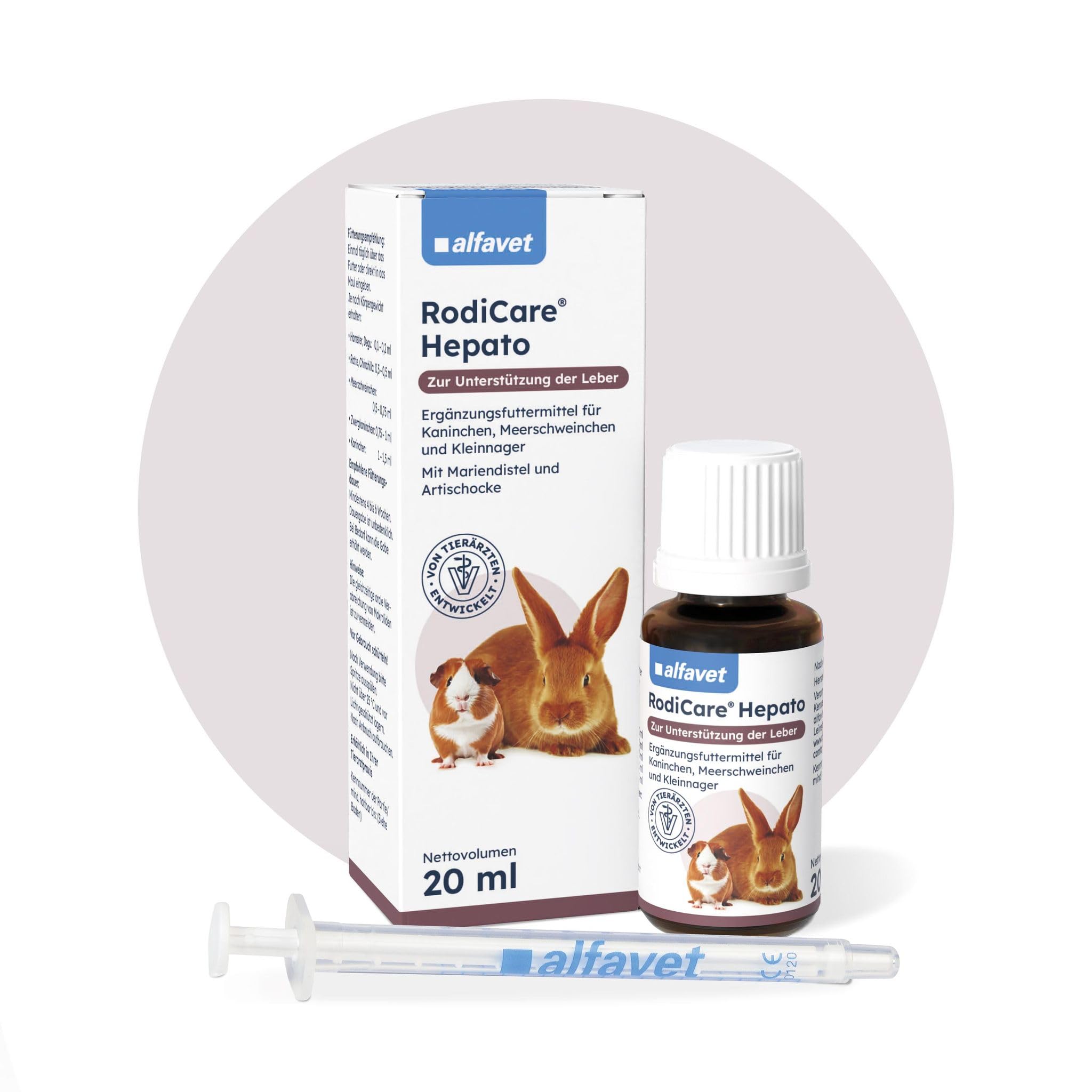 Alfavet RodiCare Hepato - Pack doble - 2 x 20 ml