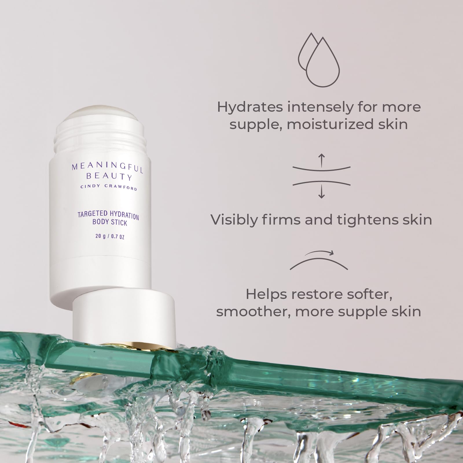 Meaningful Beauty Targeted Hydration Body Stick, 2.11 oz
