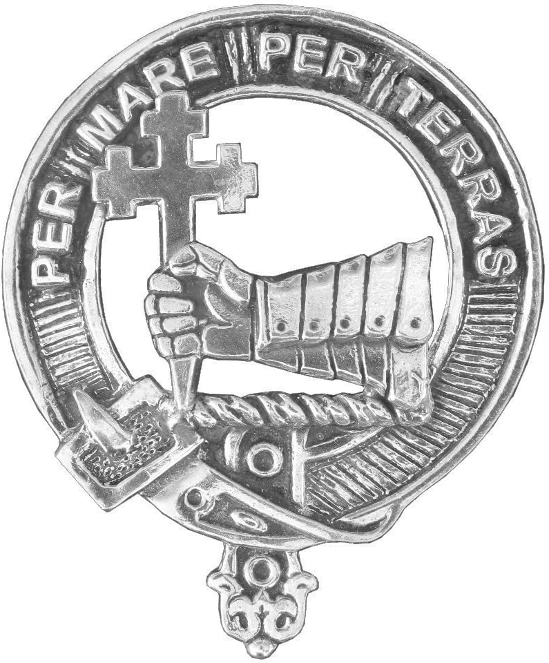 MacDonald (Sleat) Clan Crest Scottish Cap Badge