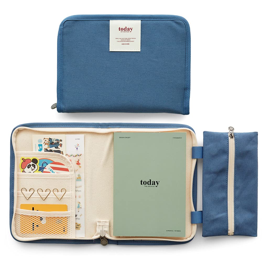 Amazon.co.jp: Funnymade Today Diary キャンバスブックポーチ