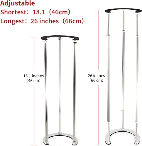 Miniatura 5 de ST-3 - Soportes de fregadero de acero inoxidable para montaje inferior, patas de fregadero ajustables, kit de instalación para fregaderos de cocina