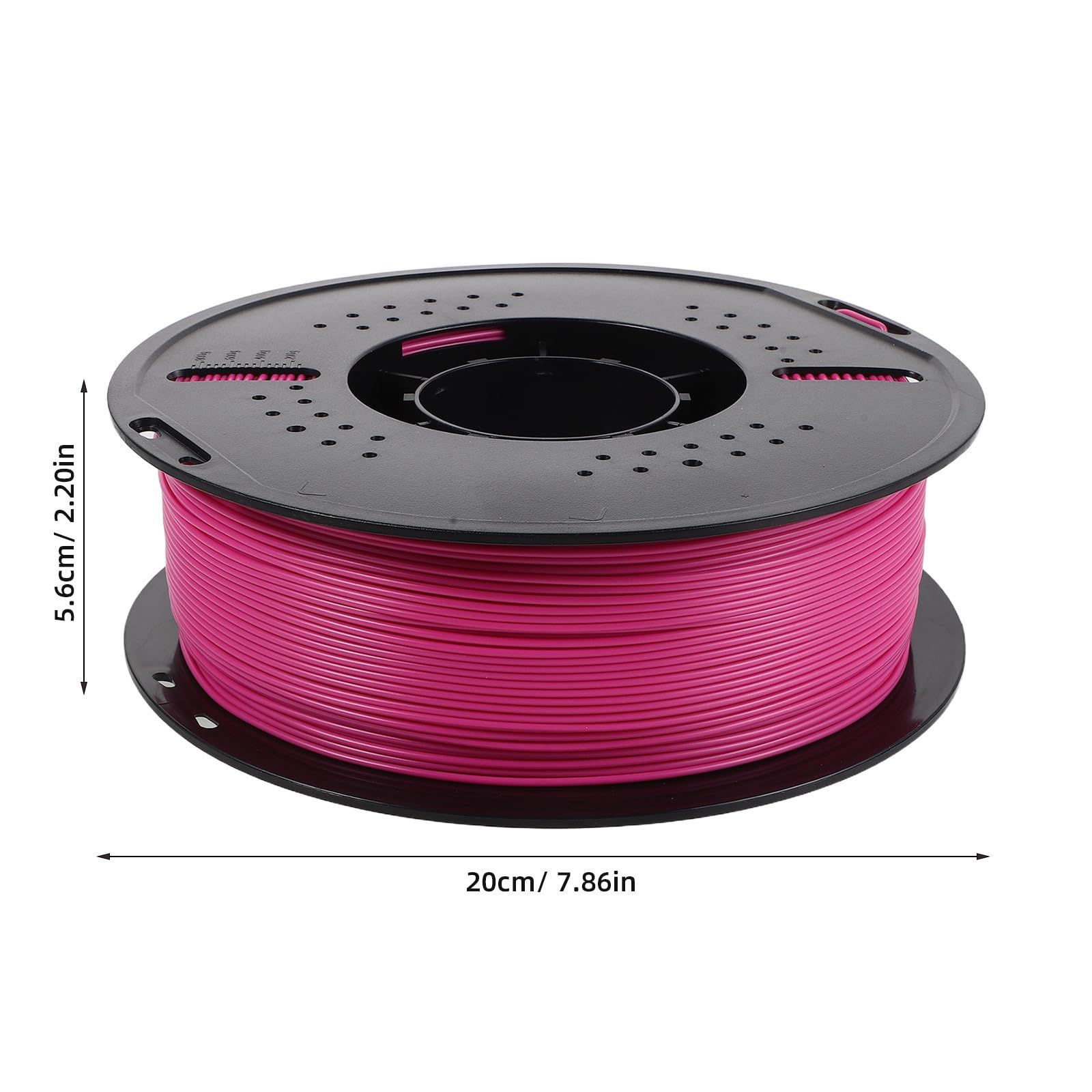 Filamento Pla Basic 1, 75mm Rame Rosso per Stampante 3d | Precisione Dimensionale ±0, 03mm, Finitura Liscia, Estrusione Stabile, Confezione Resistente All'umidità