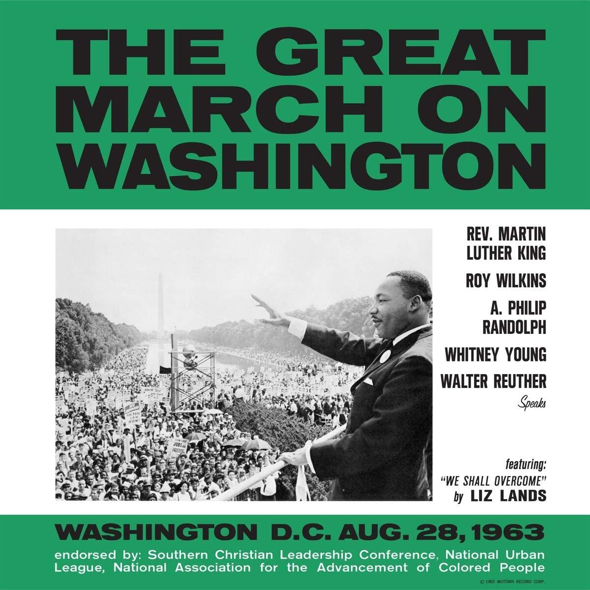 Great March on Washington by Various Artists (Record, 2021) New And Sealed 12""