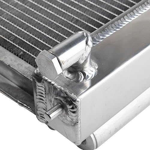 Miniatura 7 de TRQ Conjunto de condensador de radiador y CA ajuste directo para Infiniti G25 G37 Nissan 370Z