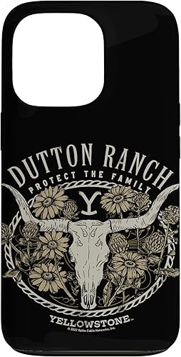 Vista 19 de Funda para iPhone 11 Yellowstone Dutton Ranch Steer Logo