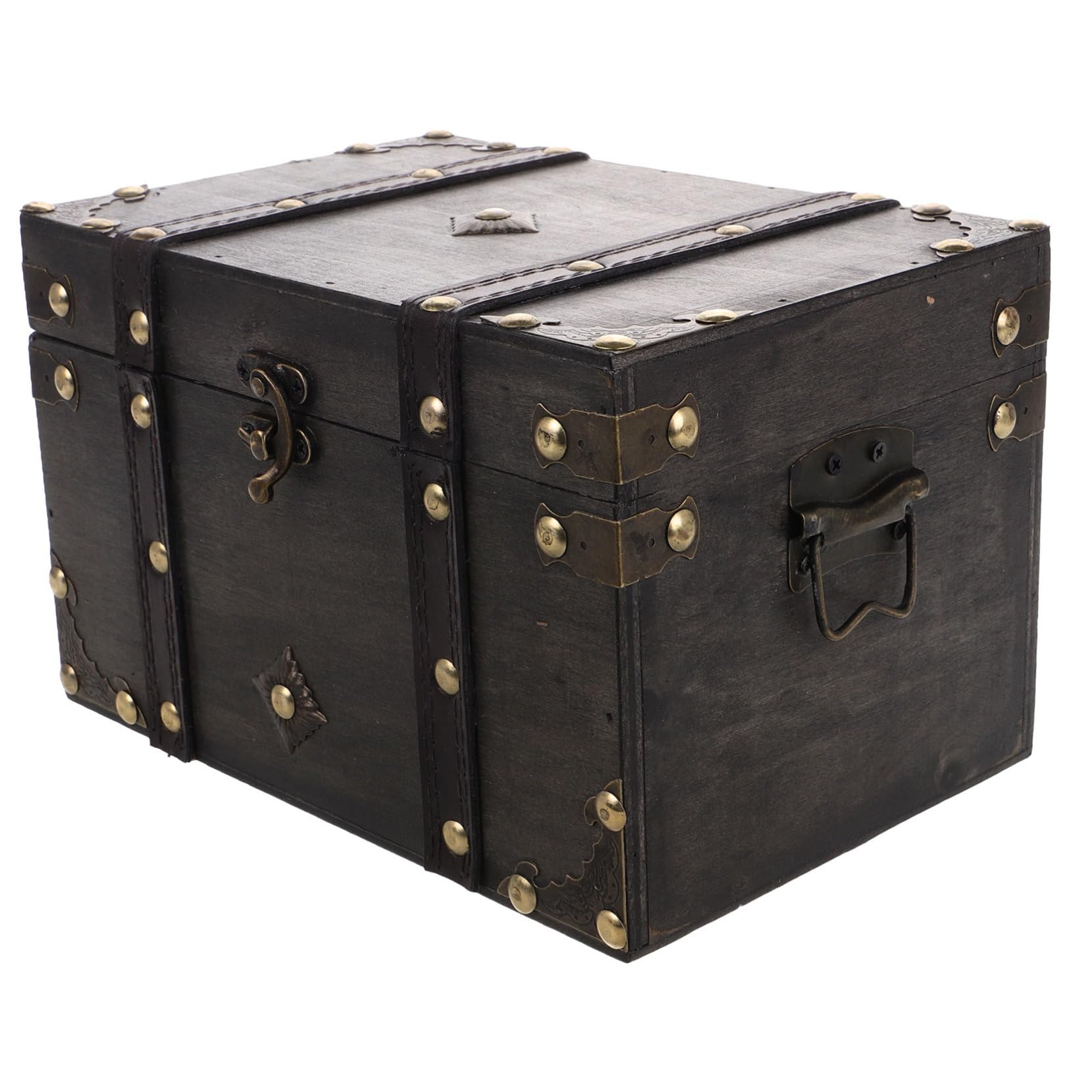 Boîte décorative bois vintage Mipcase avec serrure pour protéger vos bijoux et souvenirs
