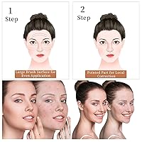 Vista 4 de Brochas De Maquillaje, Brochas De Maquillaje, Brochas De Maquillaje, Brocha De Base Kabuki, Brocha De Maquillaje, Brocha De Maquillaje Kabuki