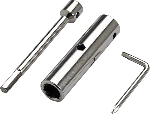 Miniatura 2 de Herramienta compacta de patinaje de bolsillo, herramienta T Tool todo en uno para patinetas, longboards, mini patinetas y cruceros, se pliega a un