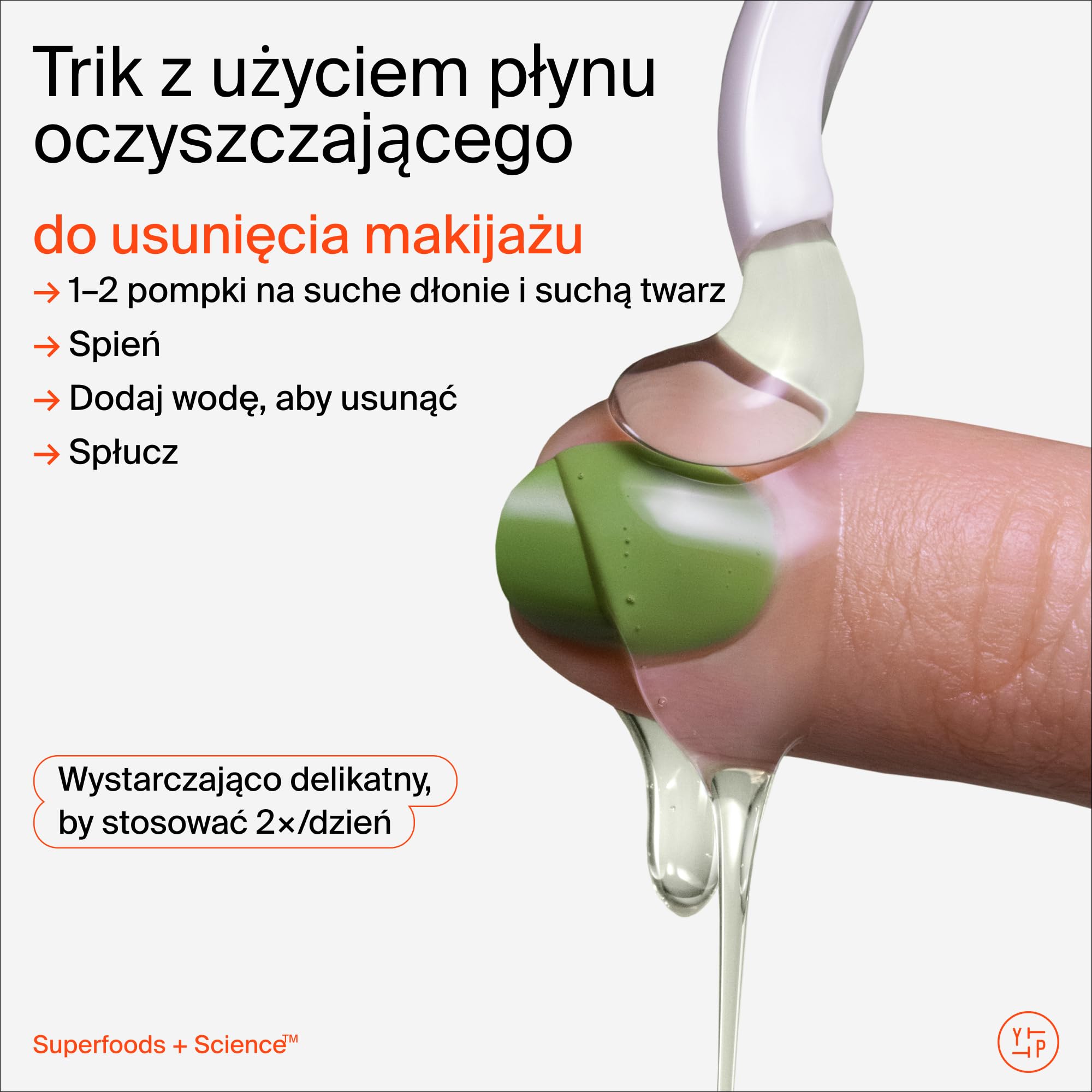Youth To The People Superfood Cleanser, Żel do Mycia Twarzy dla Kobiet, Z Jarmużem, Zieloną Herbatą & Szpinakiem, Równowaga pH, Dla Wszystkich Typów Skóry, Delikatny Płyn do Demakijażu