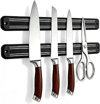 2pcs Magnetic Knife Strips,Magnetic Knife Holder for Wall/Refrigerator