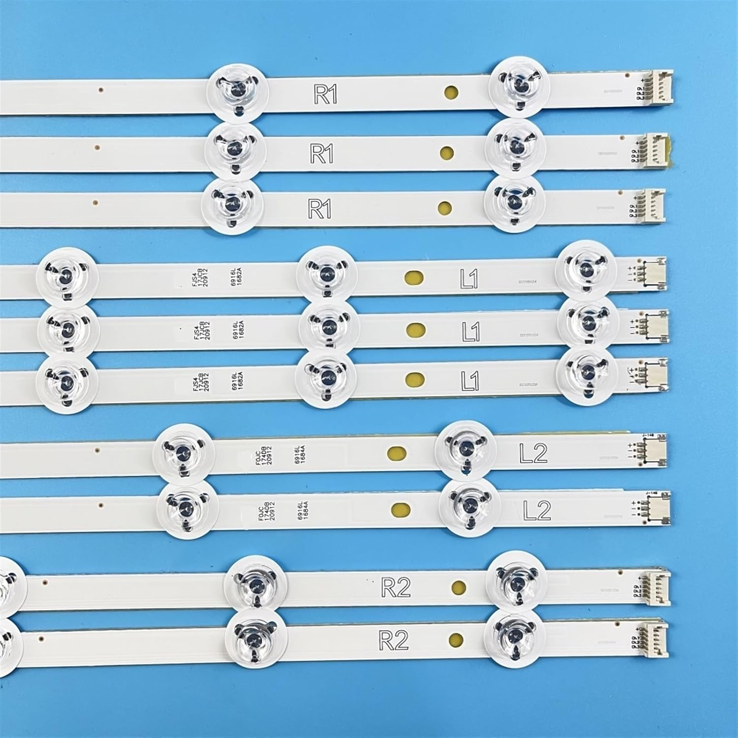 Backlight Strip Compatible with 42LB679V 42LB680V 42LB690V 42LB670V 42LB671V 42LB673V 42LB675V 42LB700V 42LB730V 42LB731V LC420DUH
