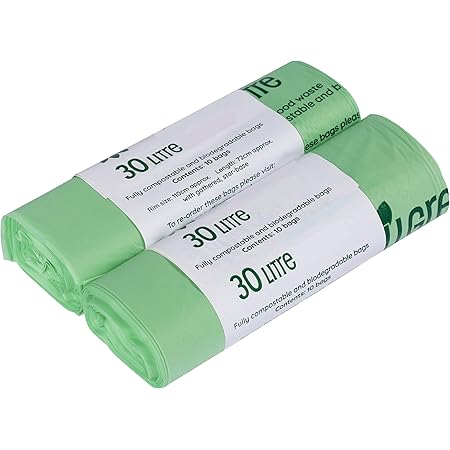 25l compostable bin liners