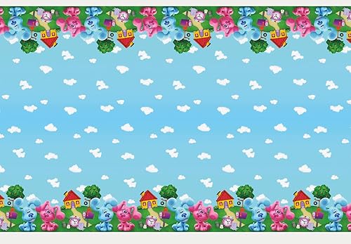 Miniatura 2 de Blue's Clues & You - Mantel de plástico para fiesta de cumpleaños, 1 unidad