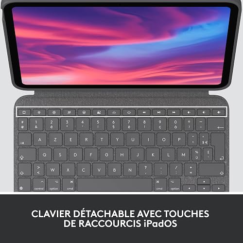 Logitech Combo Touch, étui clavier détachable pour iPad - 4