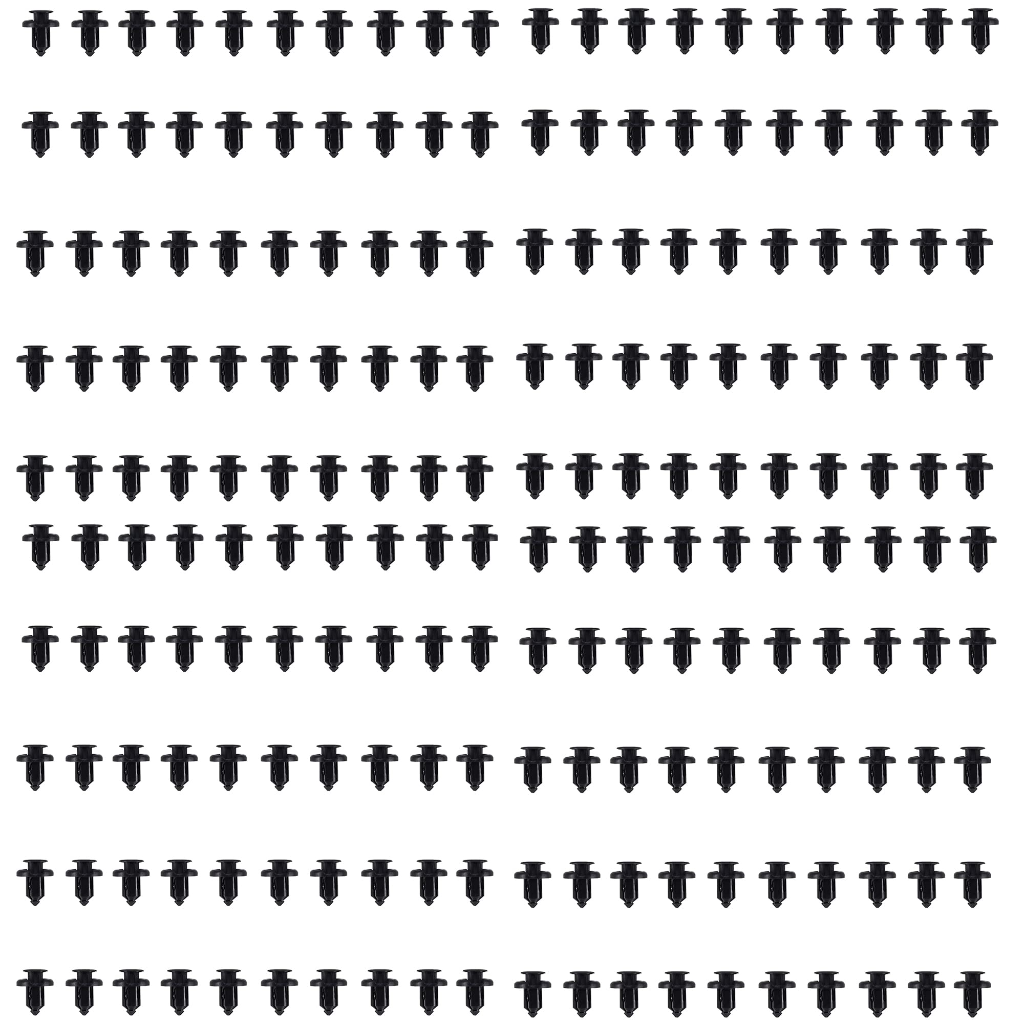 200 Pcs Fastener Rivets Clips 91503-SZ3-003 for Honda Acura Accord Civic Fits Bumper and Fender Body Retainer Clips 91503SZ3003