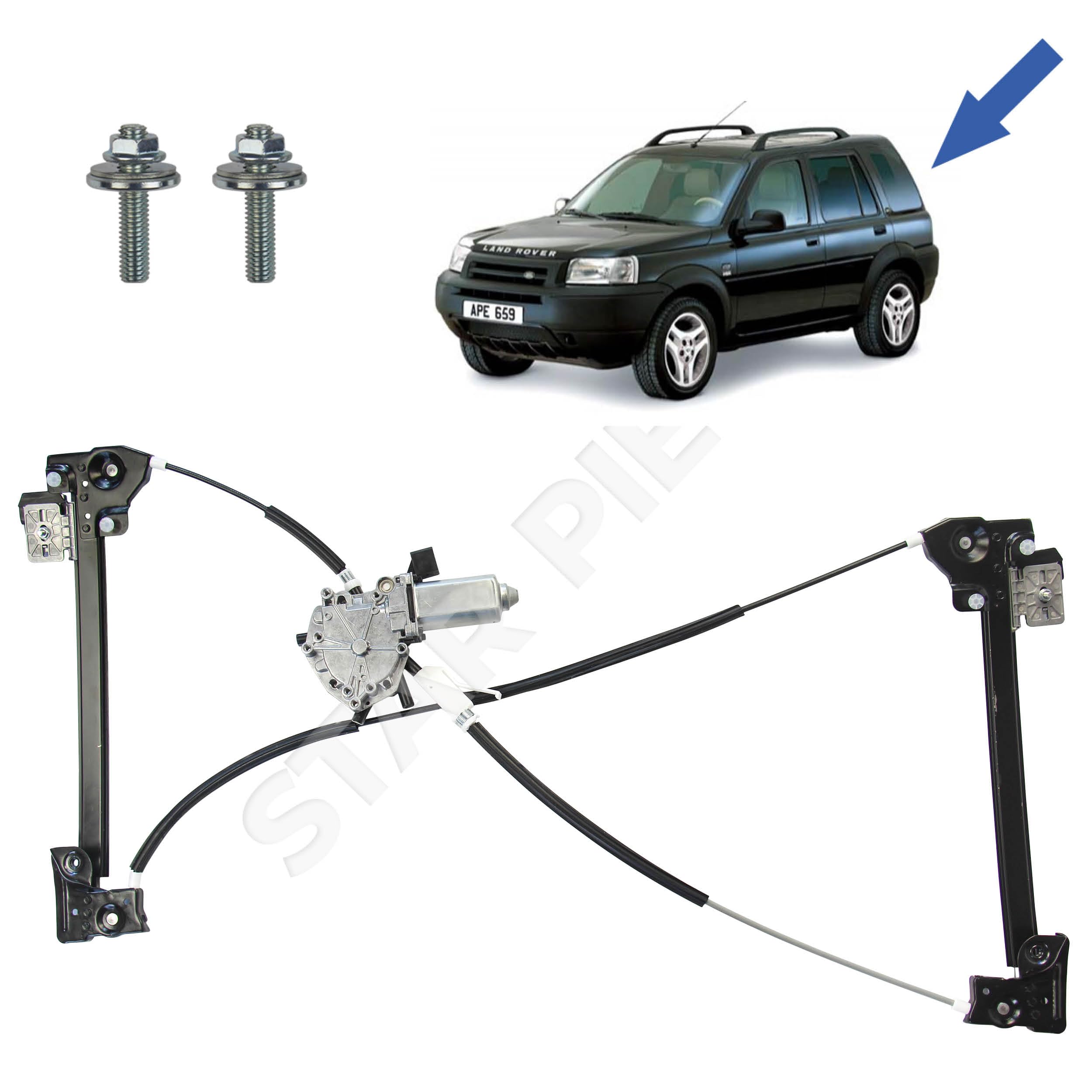 STARKIT PERFORMANCE Alzacristallo compatibile per Freelander (1998-2006) CON MOTORINO. ALZAVETRO LUNOTTO POSTERIORE, bagagliaio. ASR2472