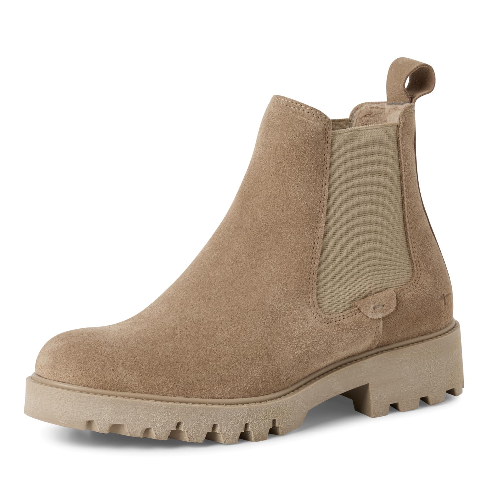 Tamaris Women's Chelsea Boots 1-25448-45, beige, 6.5 UK