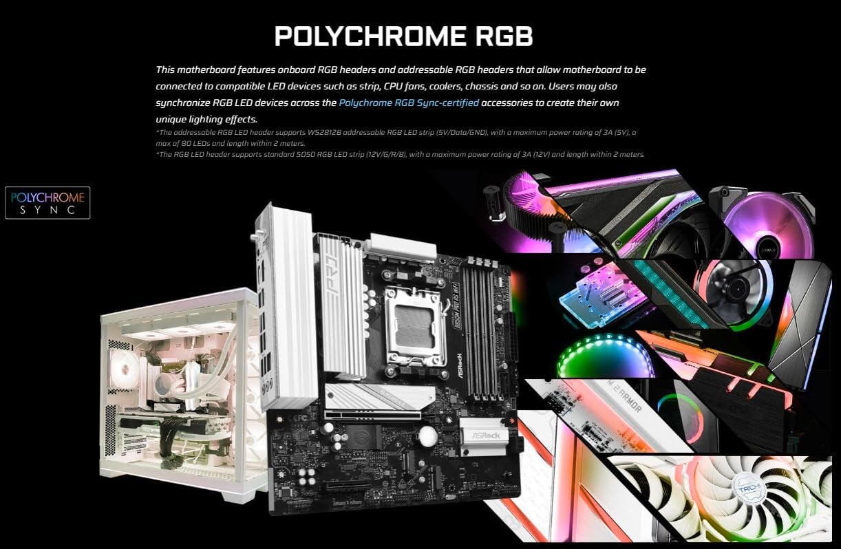 MB ASRock AMD AM5 B850M Pro RS WiFi