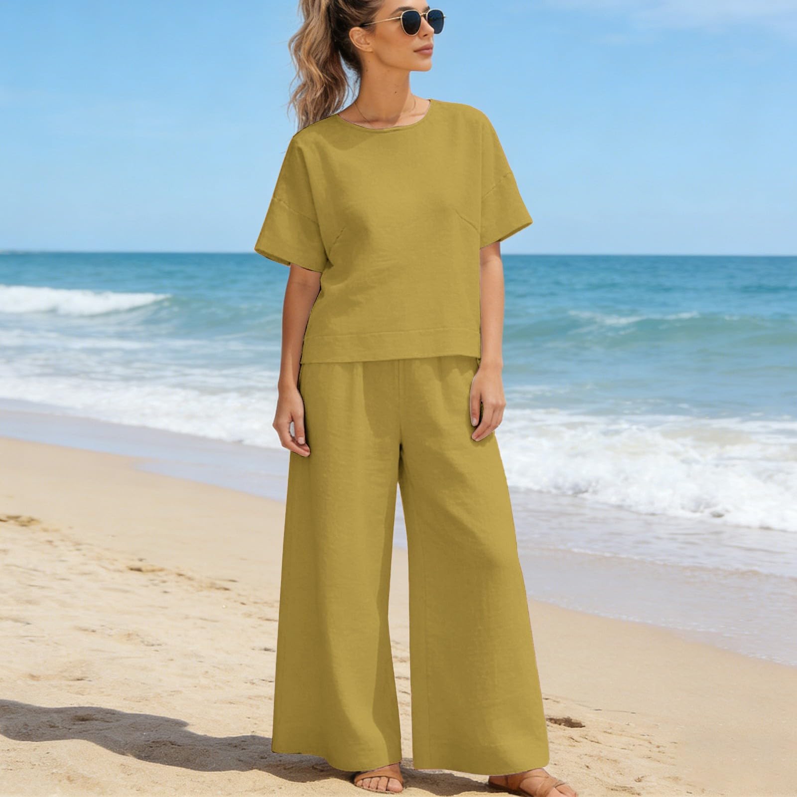 Tenue De Sport Femme Rose Ensemble Sport Femme Fitness Grande Taille | Survêtement Basique Pour D'Intérieur – Maison – Oversized – Tenue Oversized