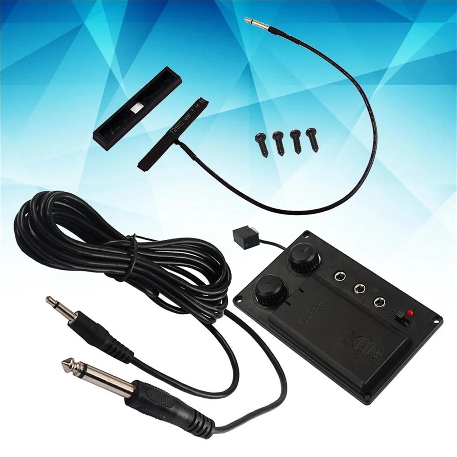 Professionale Accessori Per Violino Preamplificatore Equalizzatore Per Violino Pickup Piezoelettrico Silenzioso Fai Da Te Cavo Di Uscita Suono Affascinante