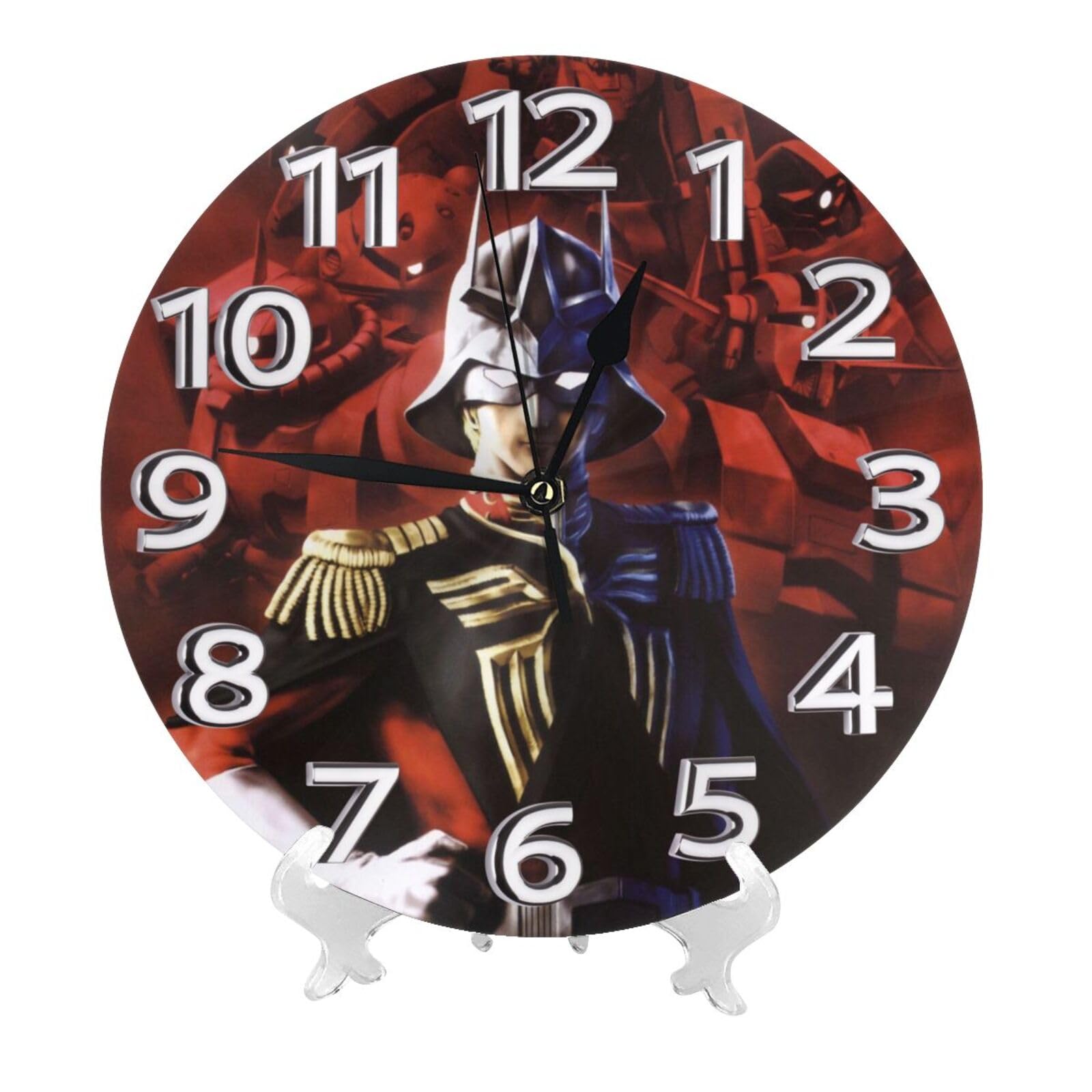 Amazon.co.jp: ネオ ジオンガンダム シャア 掛け時計 おしゃれ 北欧