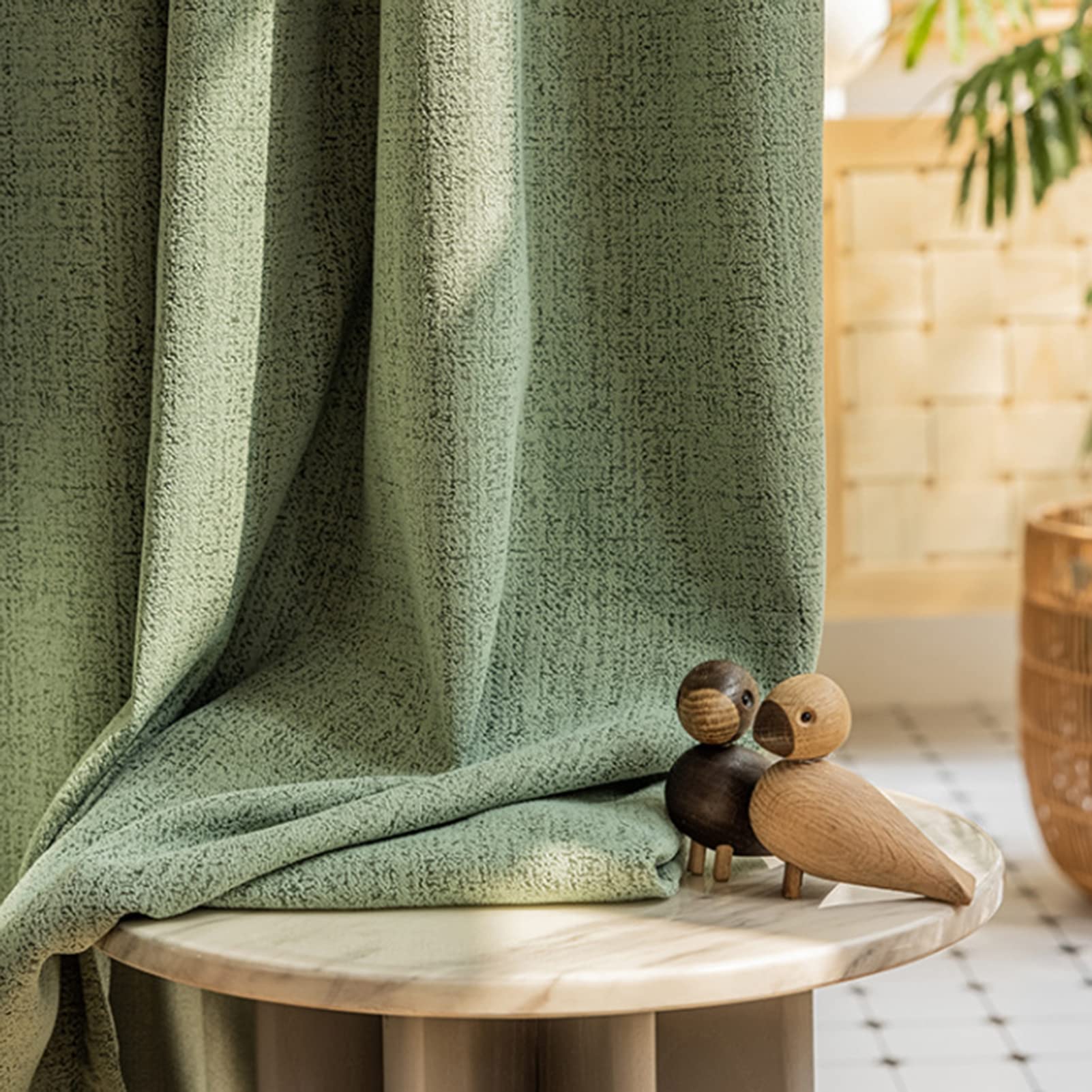 Amazon.com: Luxury Chenille Curtains, Heavy Duty Energy Saving