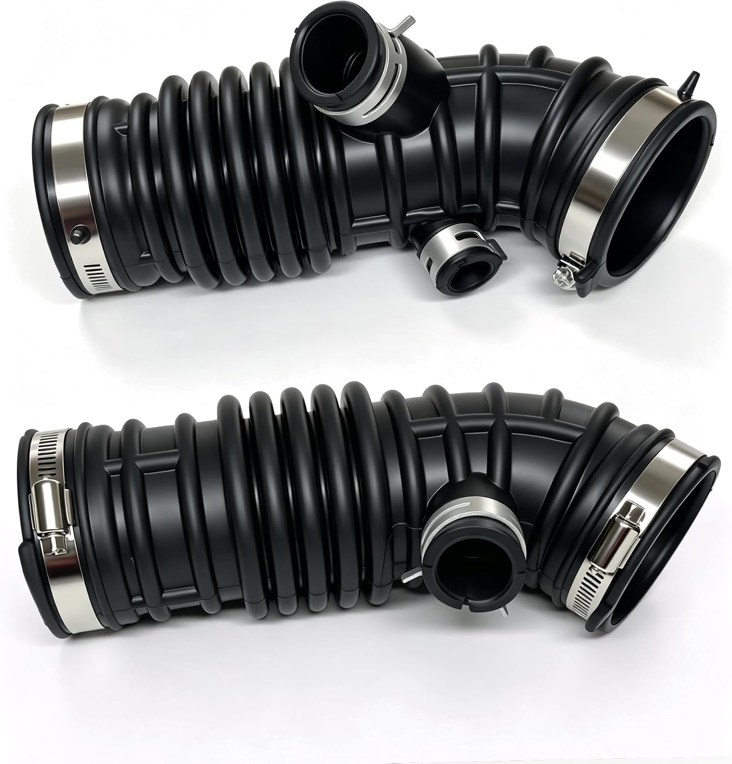 2Pcs 16576-EY00B 16576-EY00A Air Intake Pipe Hose Fit for 370Z 2009-2020, for G37 2008-2013, for EX37 2013
