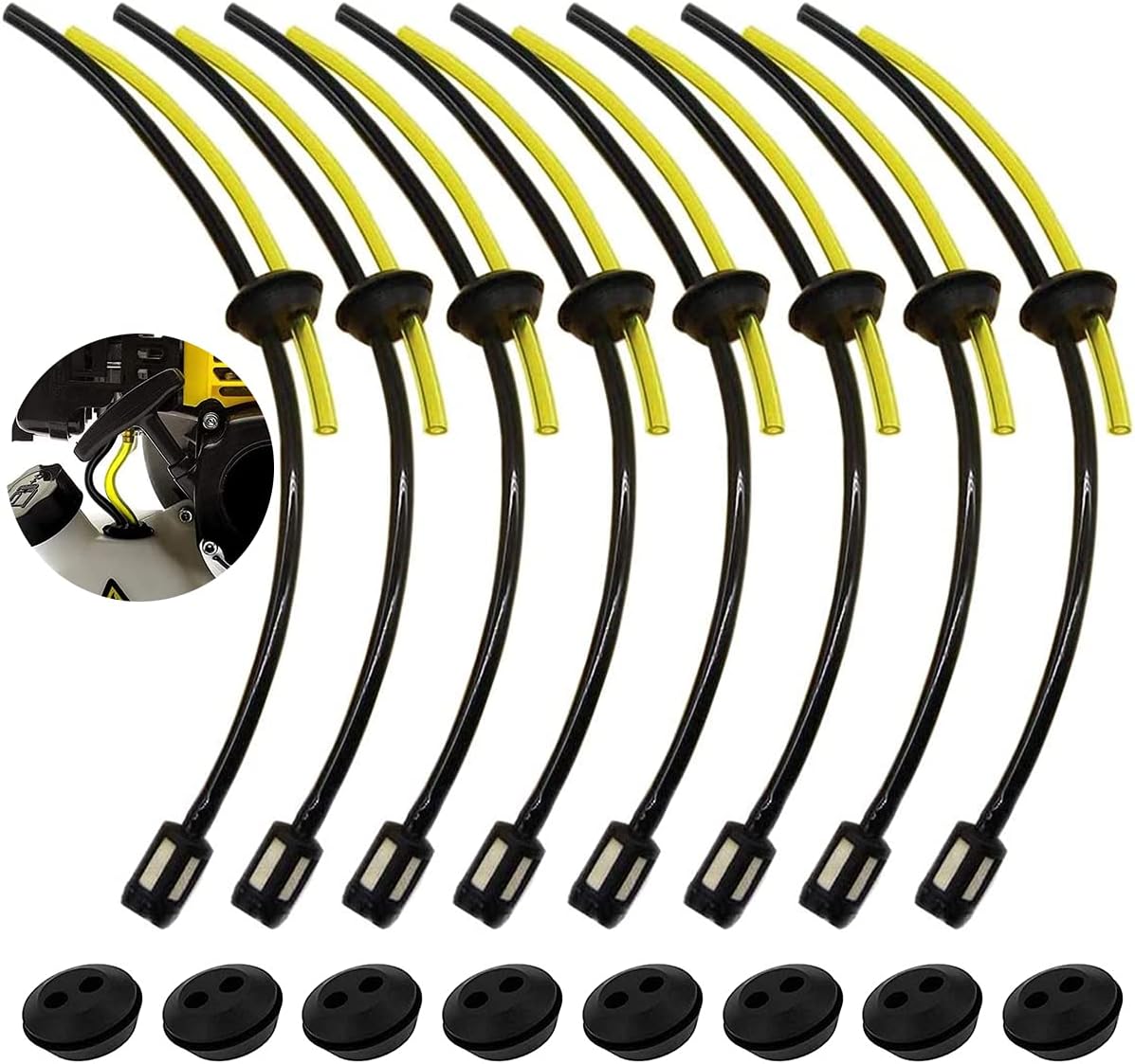Bloc moteur 4 temps - pour débroussailleuse et tondeuse à gazon - Moteur - 1,3 HP