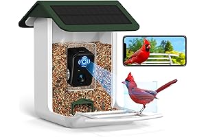 Smart Bird Feeder Camera with Built-In AI