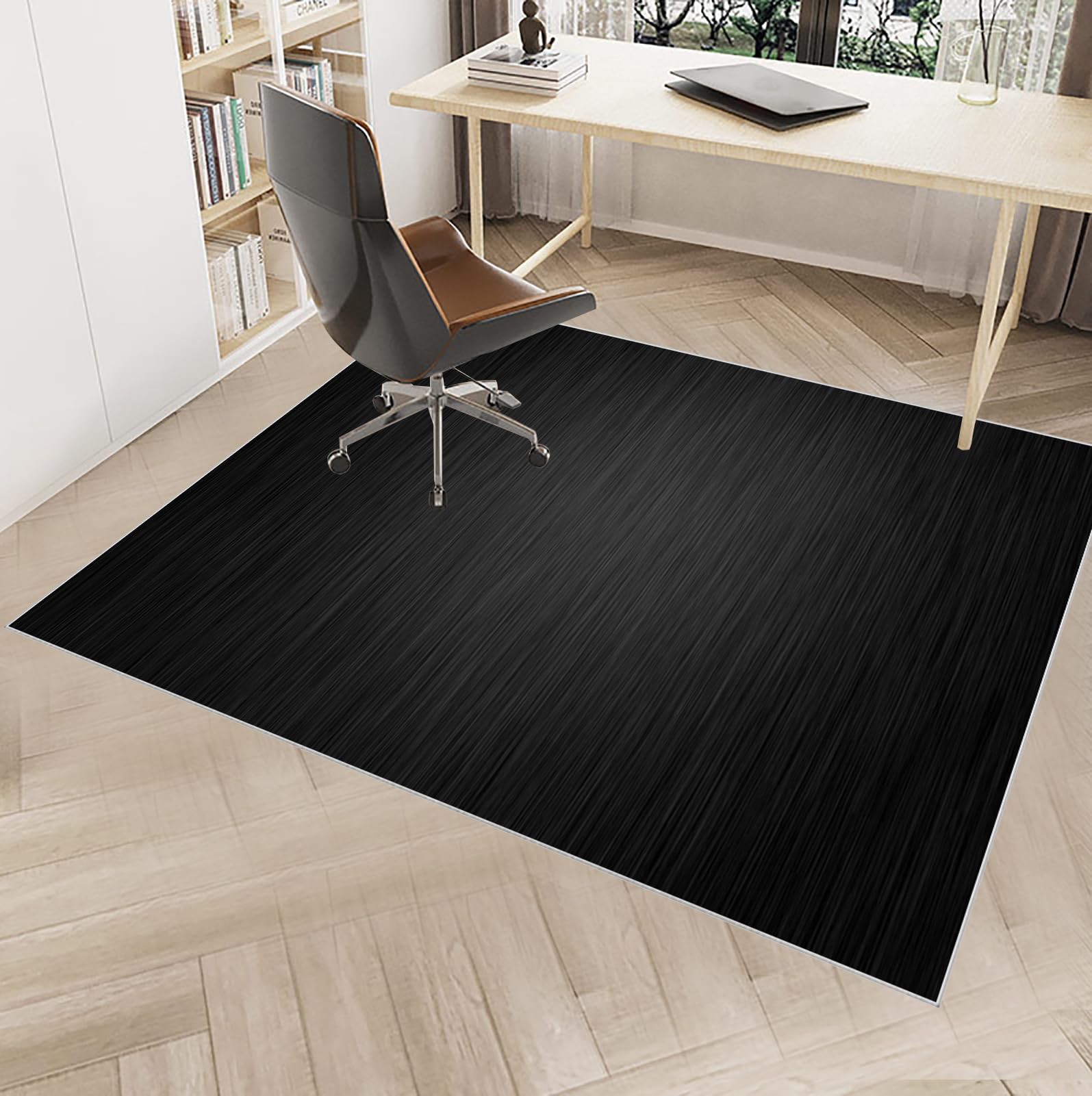Bodenschutzmatte Bürostuhl, Unterlage Schreibtischstuhl, Bürostuhl Teppich Unterlage, Gaming Stuhl Unterlage, Gaming Bürostuhl Stuhlmatten, Bürostuhlmatte für Hartholzböden 180 x 200 cm