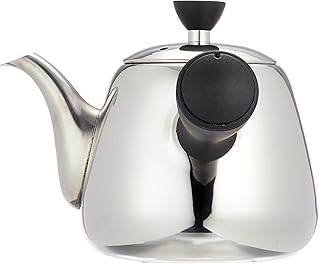 パール金属 ティーポット ステンレス製 横手 600ml ジャストサイズ