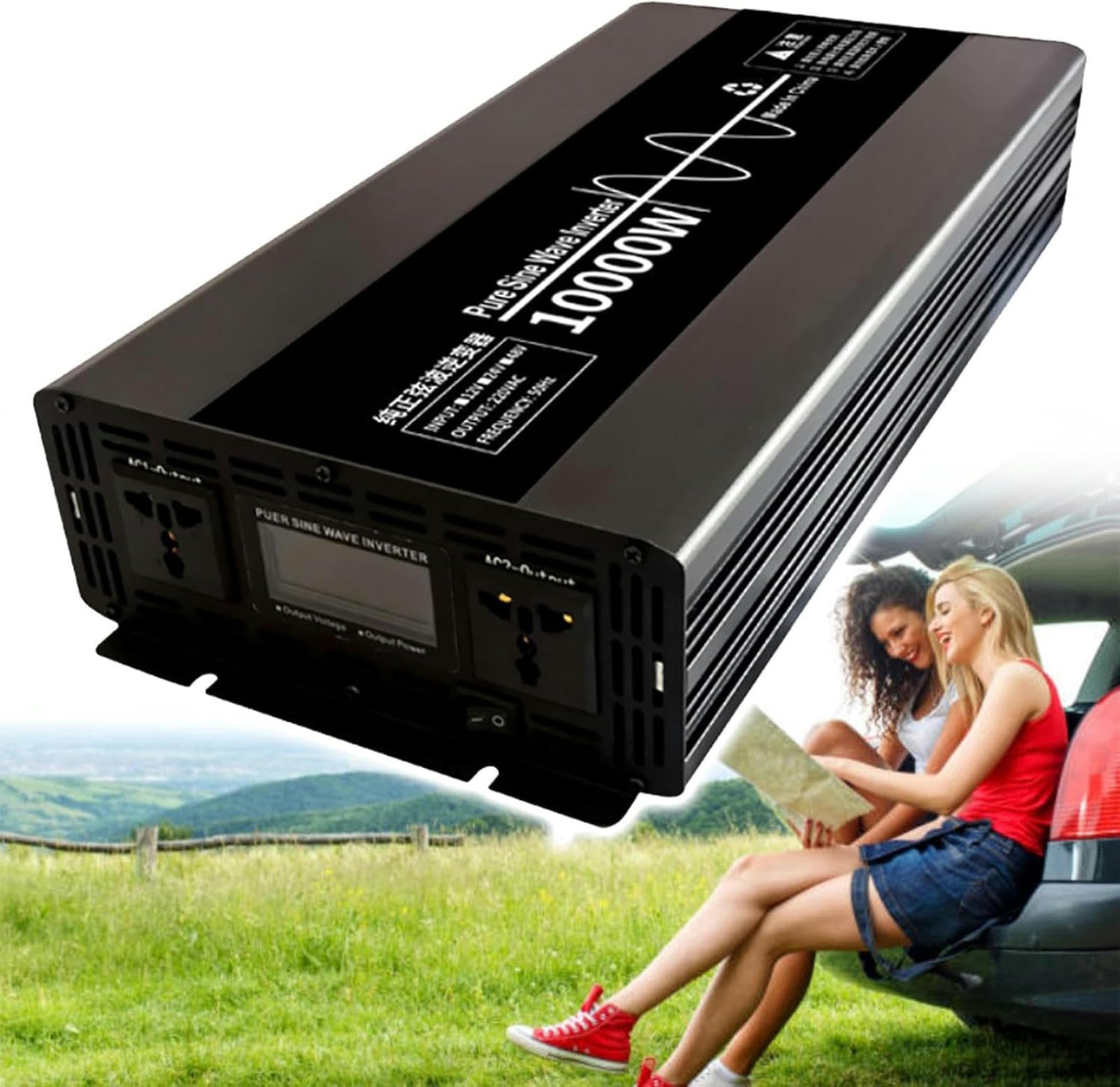 Convertisseur automobile de l'onduleur de puissance 10000W pour vos sorties camping