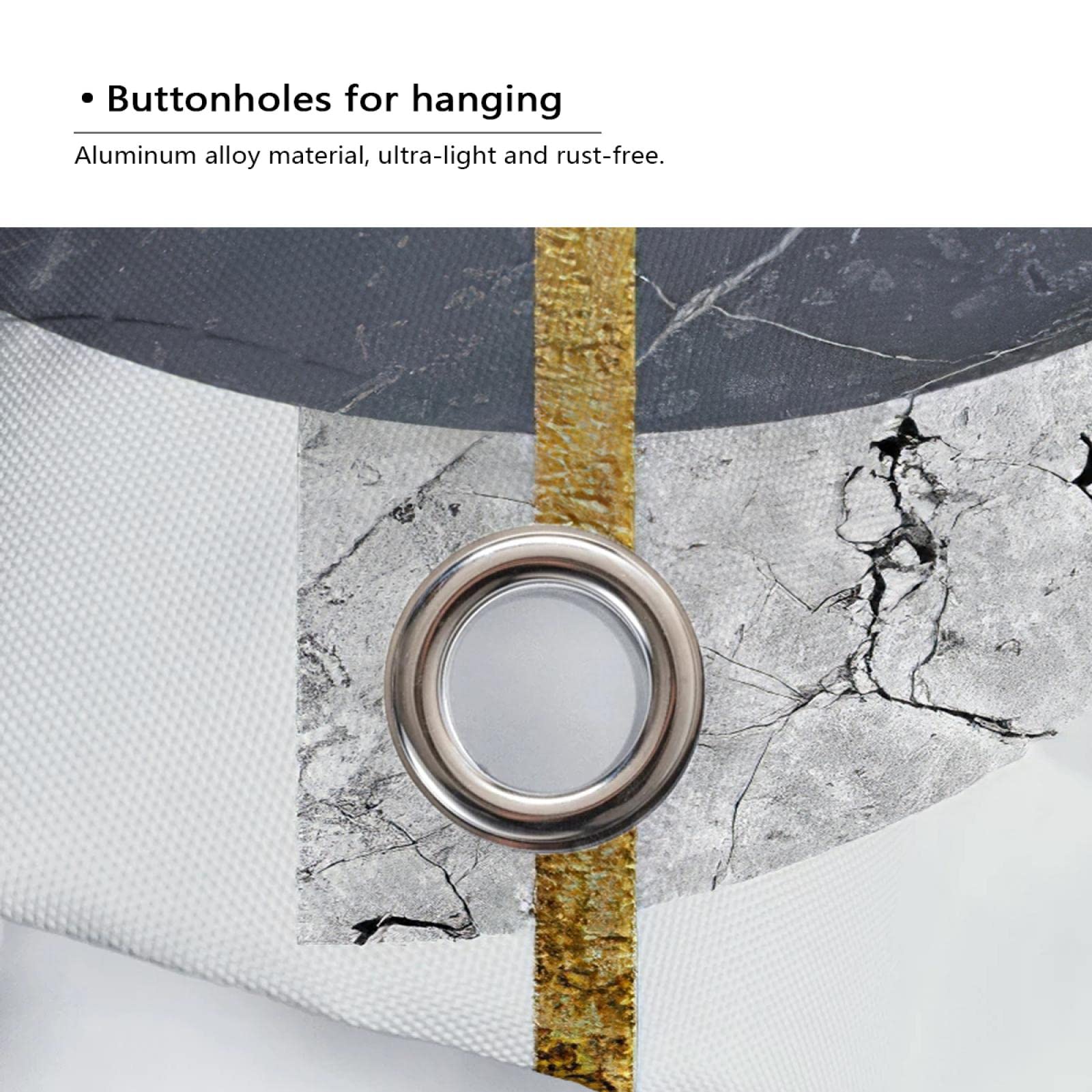 Zwart Goud marmeren douchegordijn Set Semi-Ronde textuur Luxe abstracte decoratieve Polyester waterdichte badkamergordijn Met 12 Haken 200x200cm