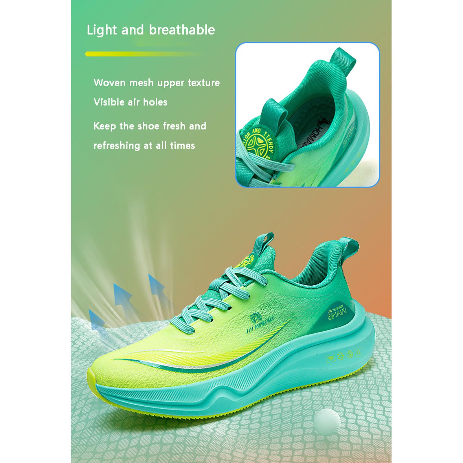 Sportschuhe Herren Outdoor Laufschuhe Sneaker,Fashion Straßenlaufschuhe Leichte Fitness Mesh Air Sneaker,Hallenschuhe Basketballschuhe Walkingschuhe Atmungsaktiv Joggingschuhe,EU39-44