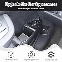 Vista 2 de Marco de botón de interruptor de tapa de depósito de combustible para Honda Pilot 2016-2022/Ridgeline 2017-2023/Passport 2019-2023, accesorios