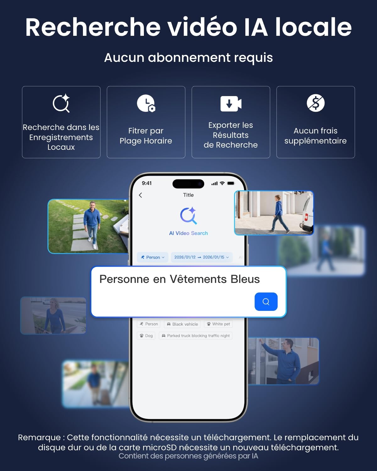 Reolink 4CN PoE NVR Enregistreur Vidéo pour Système de Sécurité, RLN4E | Enregistrement Continu 24/7, Stockage Local Jusqu'à 8To (Disque Dur Non Inclus), Jusqu'à 16Mpx