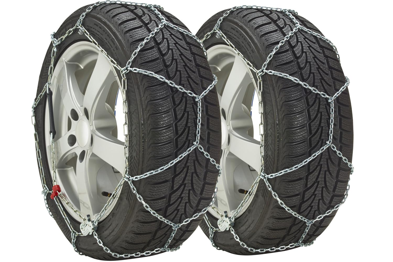 KÖNIG Catene da Neve Zip 9 Gruppo 104 per Pneumatici 235/70/15, Maglia da 9 mm per Massima Trazione su Ghiaccio, Omologate ÖNORM V5117, Compatibili con ABS ed ESP