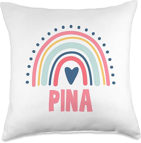 Miniatura 4 de Pina Name Custom Woman Myth Legend Pink Birthday Party Throw Pillow, 16x16, Multicolor
